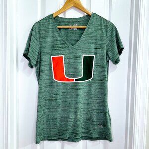 Under Armour Miami Hurricanes V-Neck